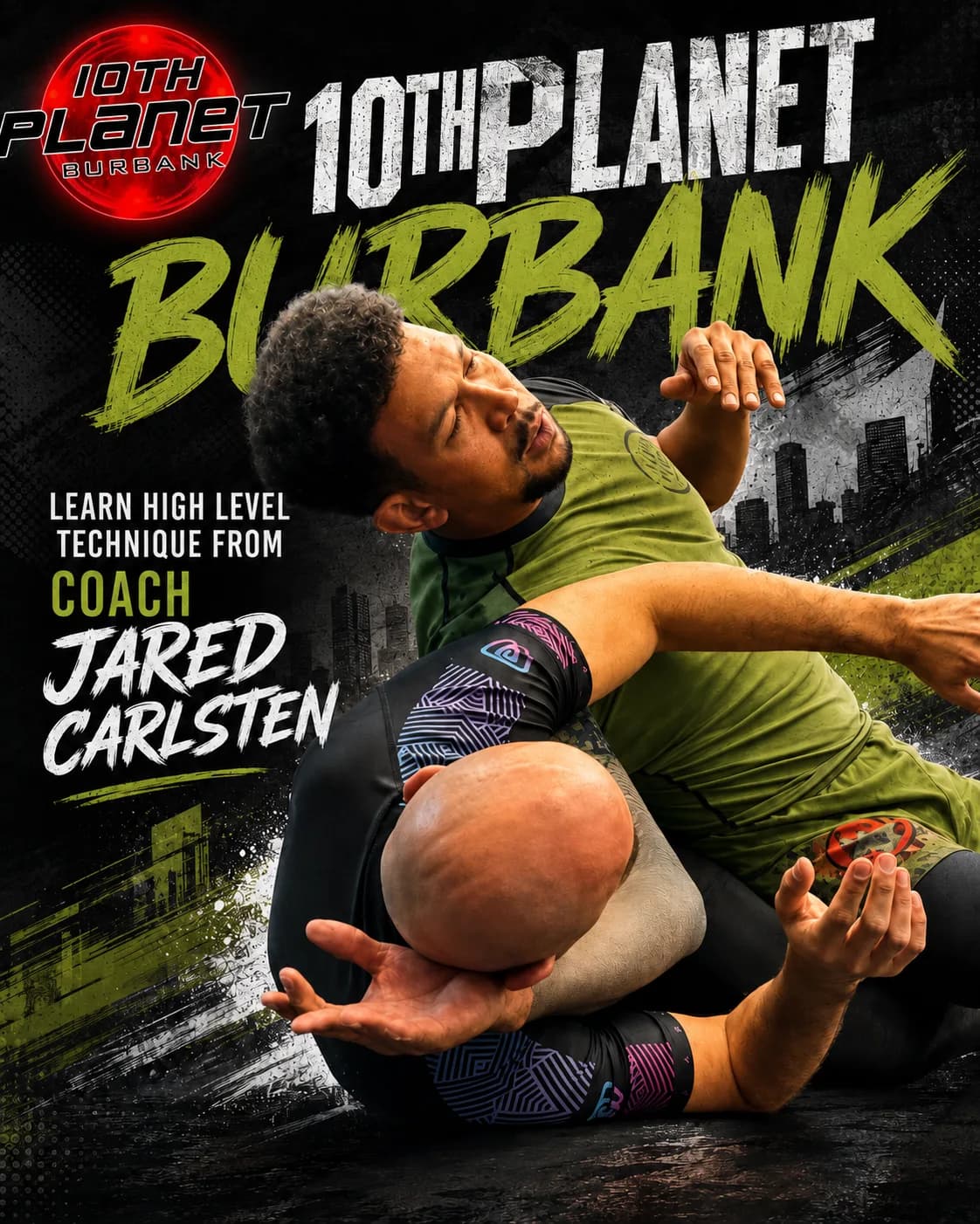 Promotional campaign artwork for a live seminar